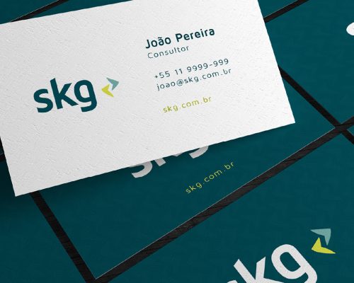 Cartões de visitas, feita por Voorus, empresa de design por assinatura